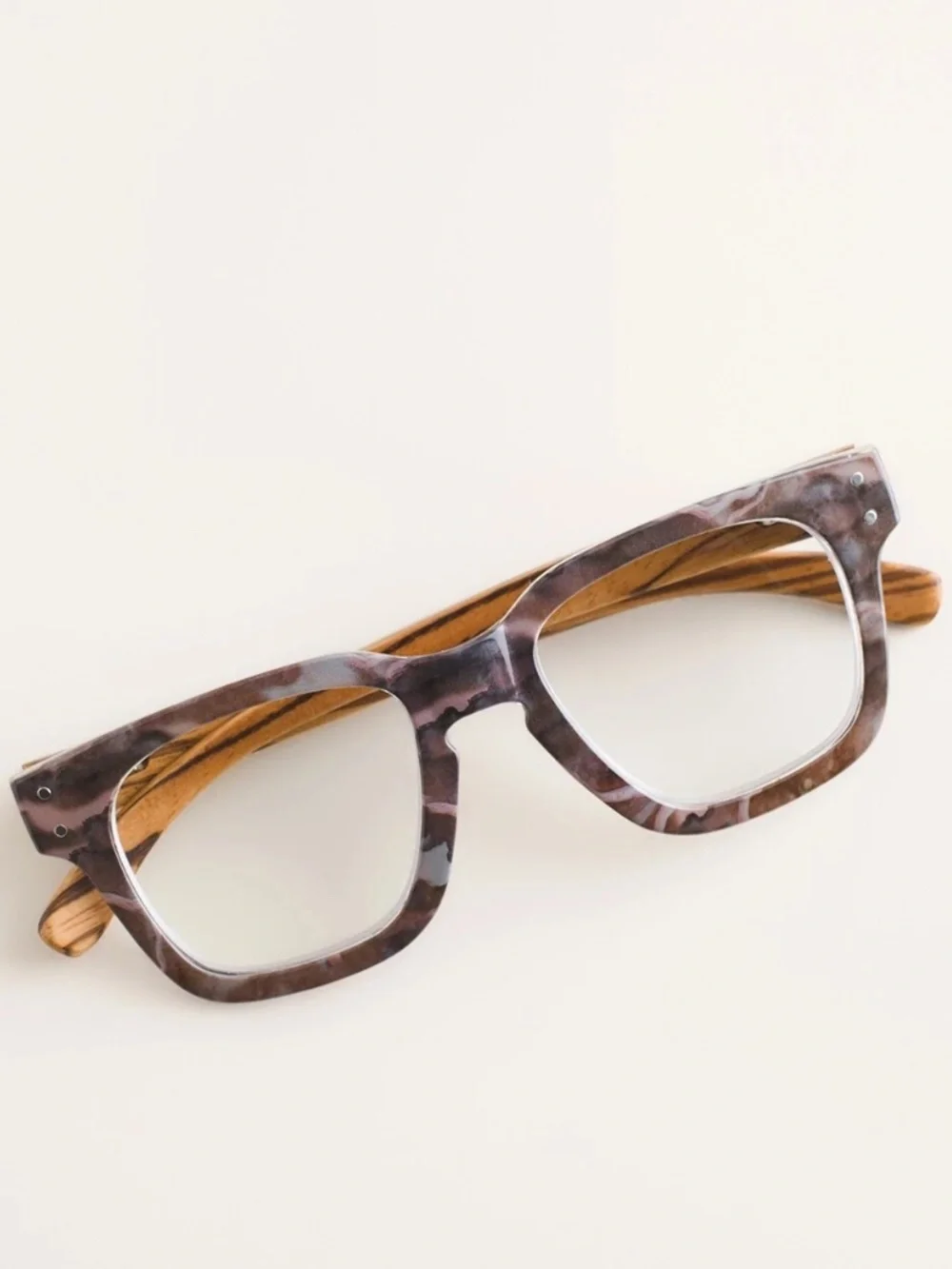 New Still Life Pink Gray Marble Peepers Blue Light Filter Glasses +0.00